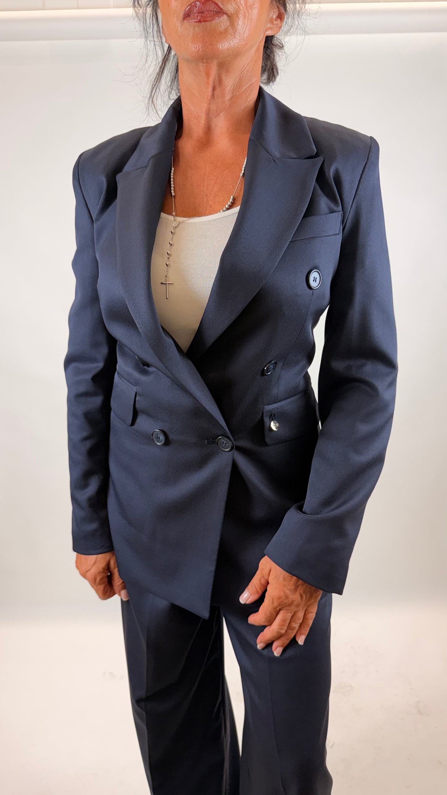 TAILLEUR NY BLU LISCIO