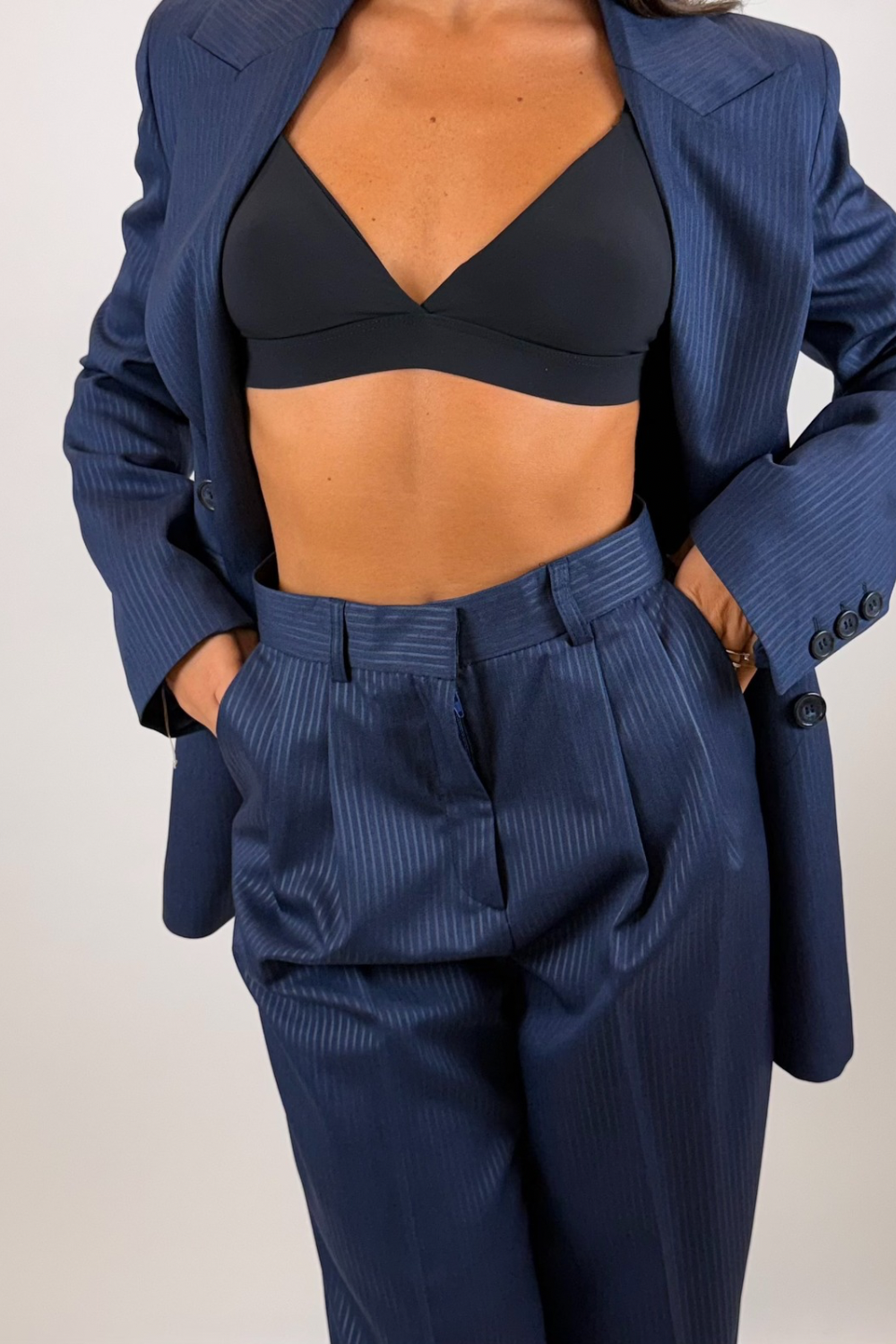 TAILLEUR NY BLUE GESSATO