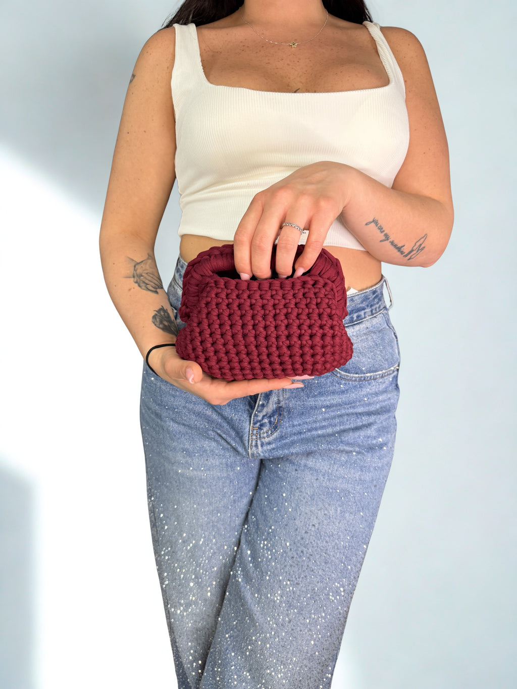 Borsa Ophelia Bordeaux