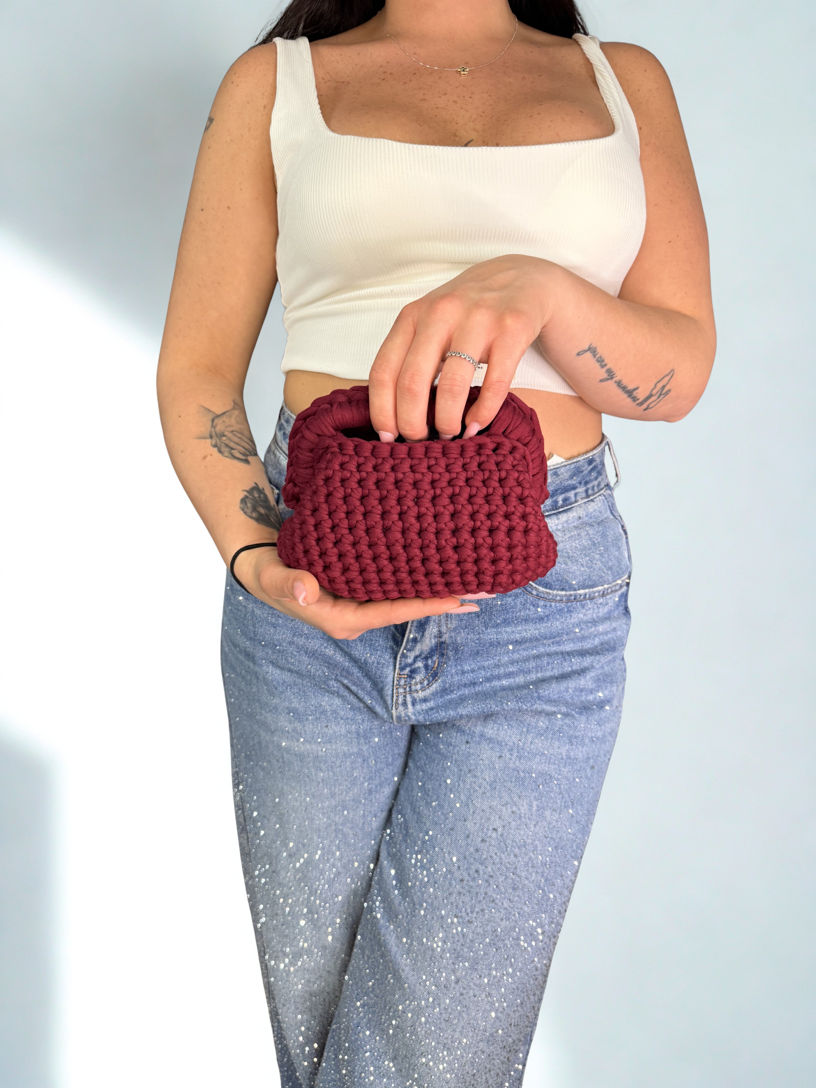 Borsa Ophelia Bordeaux