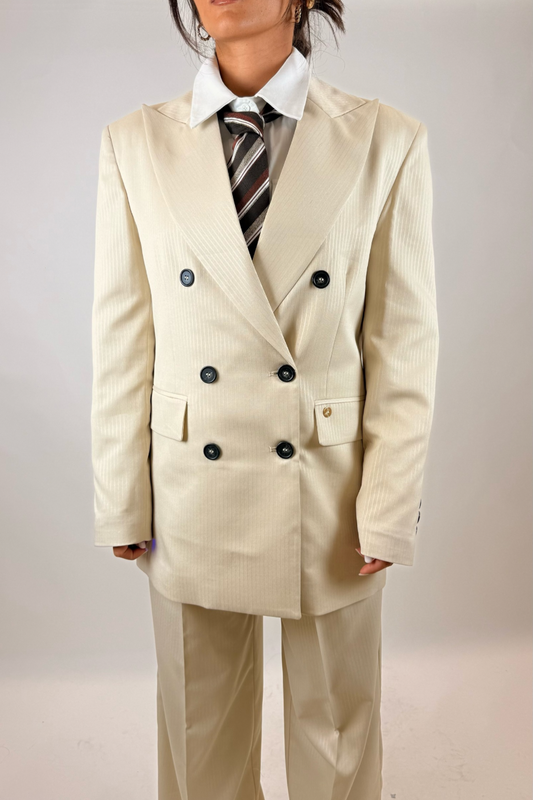 Tailleur Tokyo Panna Gessato